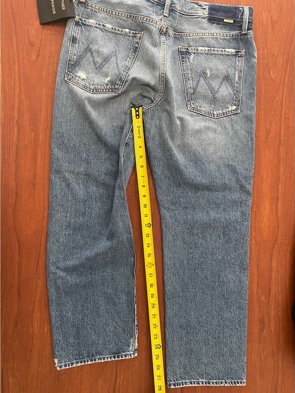 MOTHER Women Jeans High Rise - Light Blue Wash - Picture 6 of 16